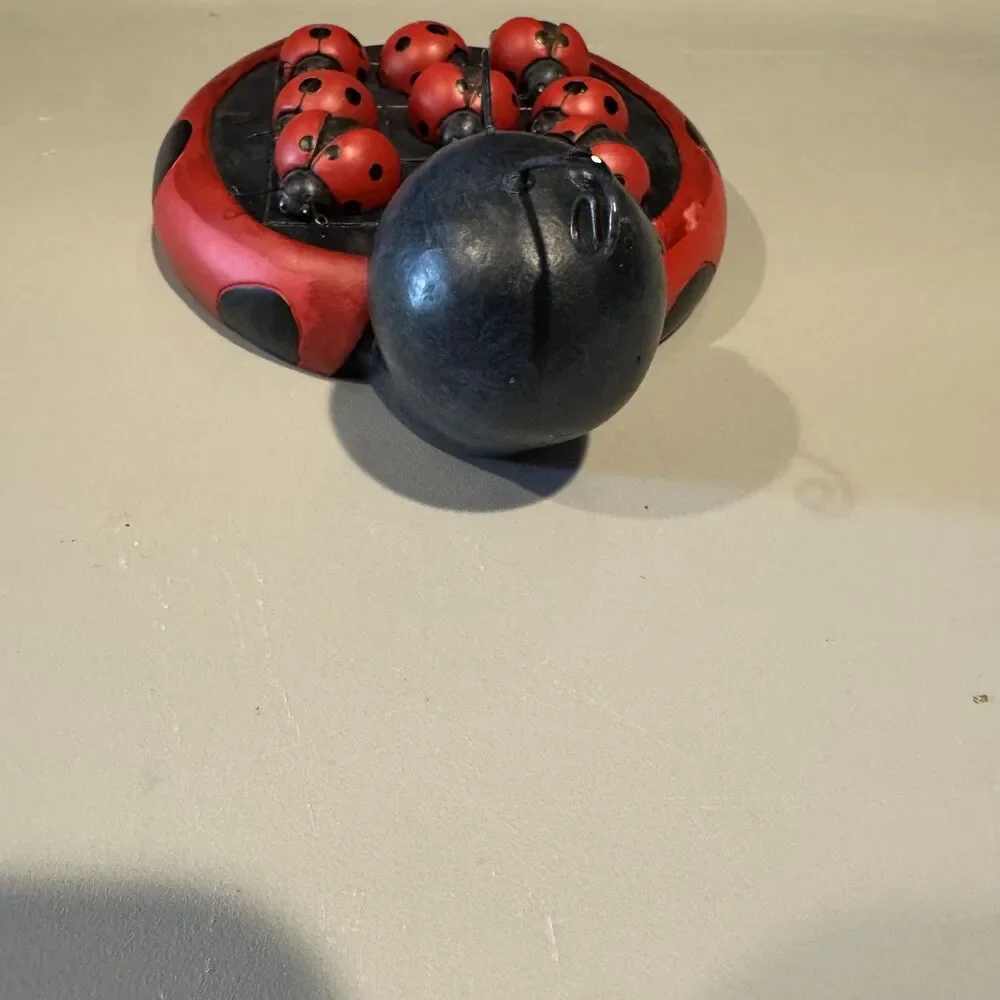 Vintage ladybug tic